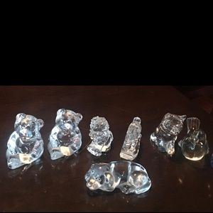 Princess House Crystal Animal Figurines